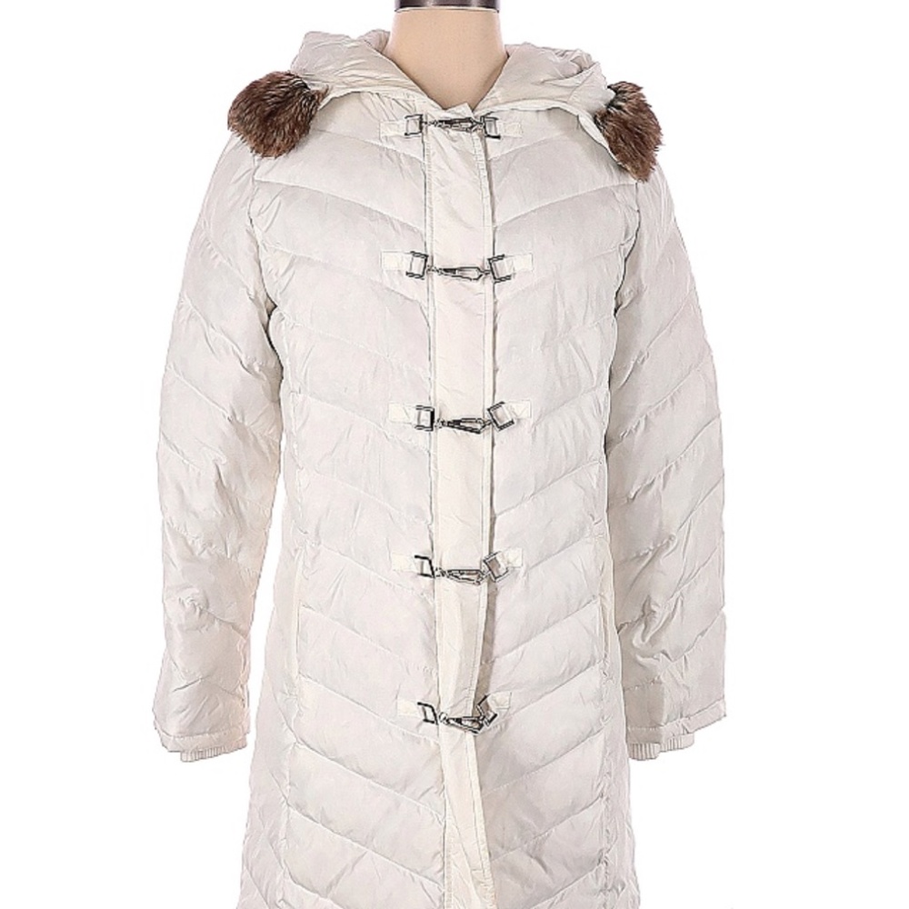 Nautica Long Puffer Coat- Small - GUC